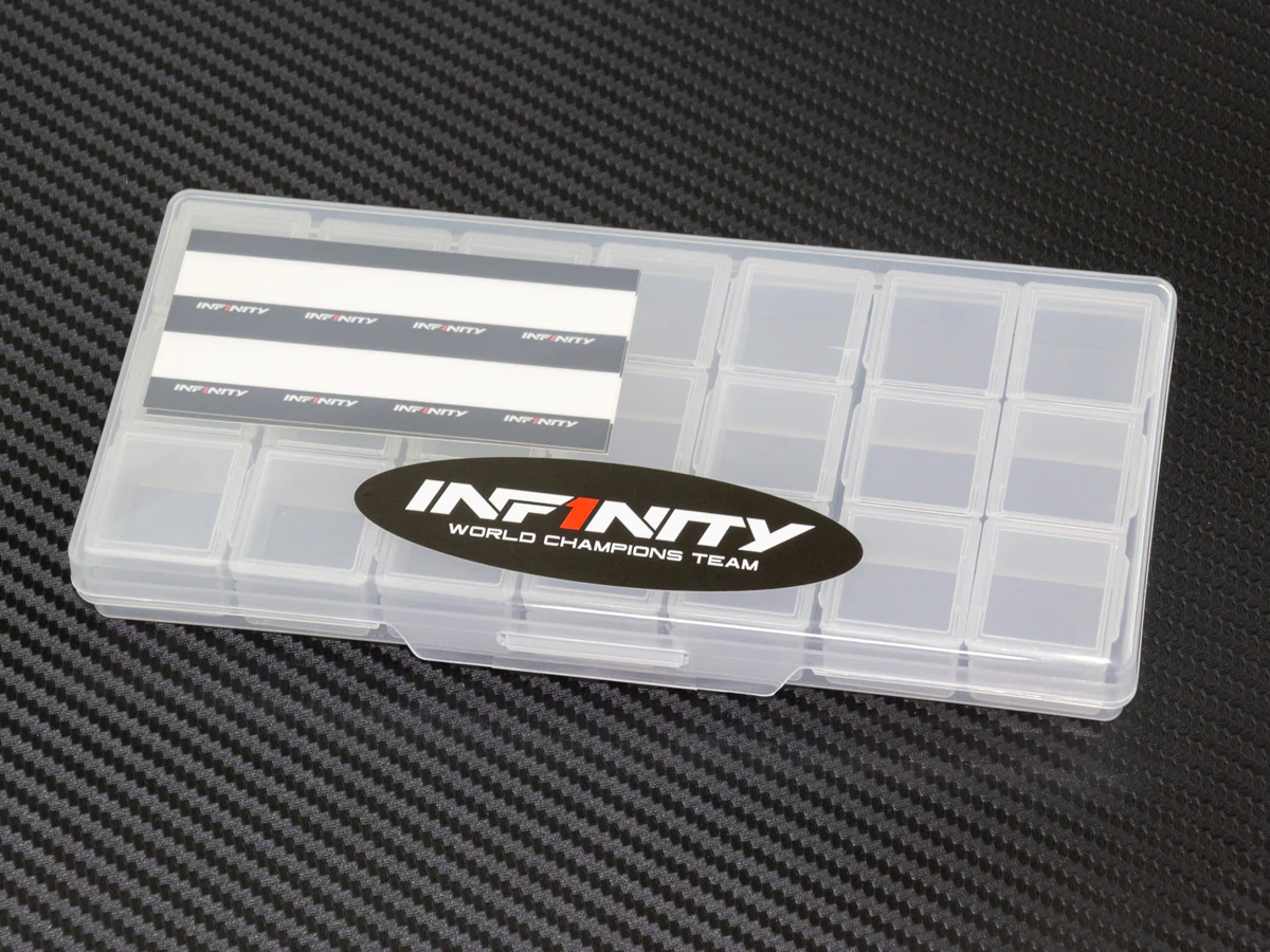A0079 - INFINITY SMALL PLASTIC PARTS CASE (3compartments/7pcs)
