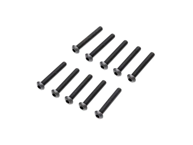B01322 - M3x22mm BUTTON HEAD SCREW (10pcs)