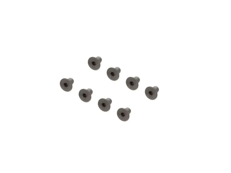 B022504 - M2.5x4mm FLAT HEAD SCREW (8pcs)