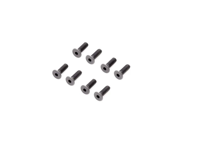B022508 - M2.5x8mm FLAT HEAD SCREW (8pcs)