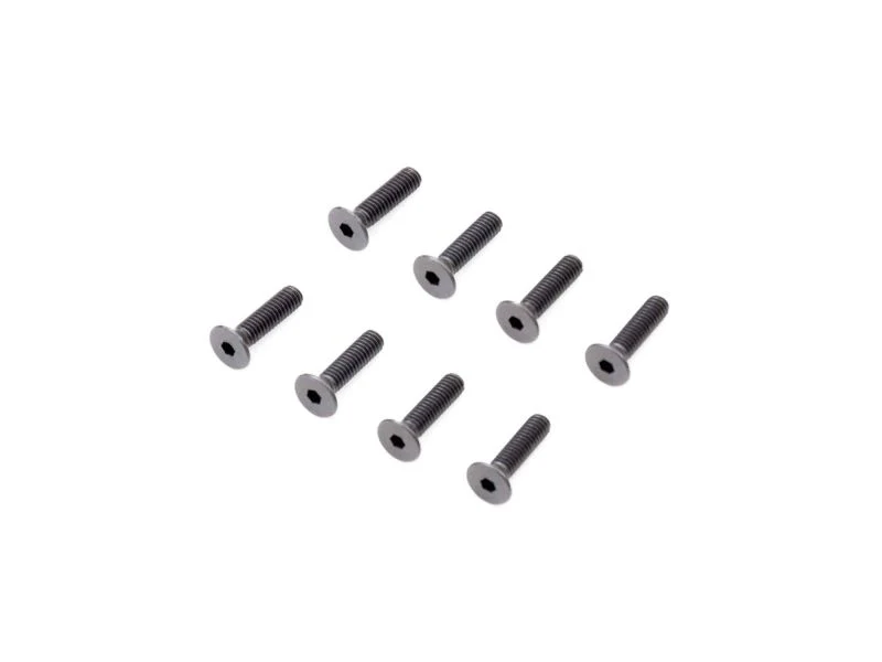B022510 - M2.5x10mm FLAT HEAD SCREW (8pcs)