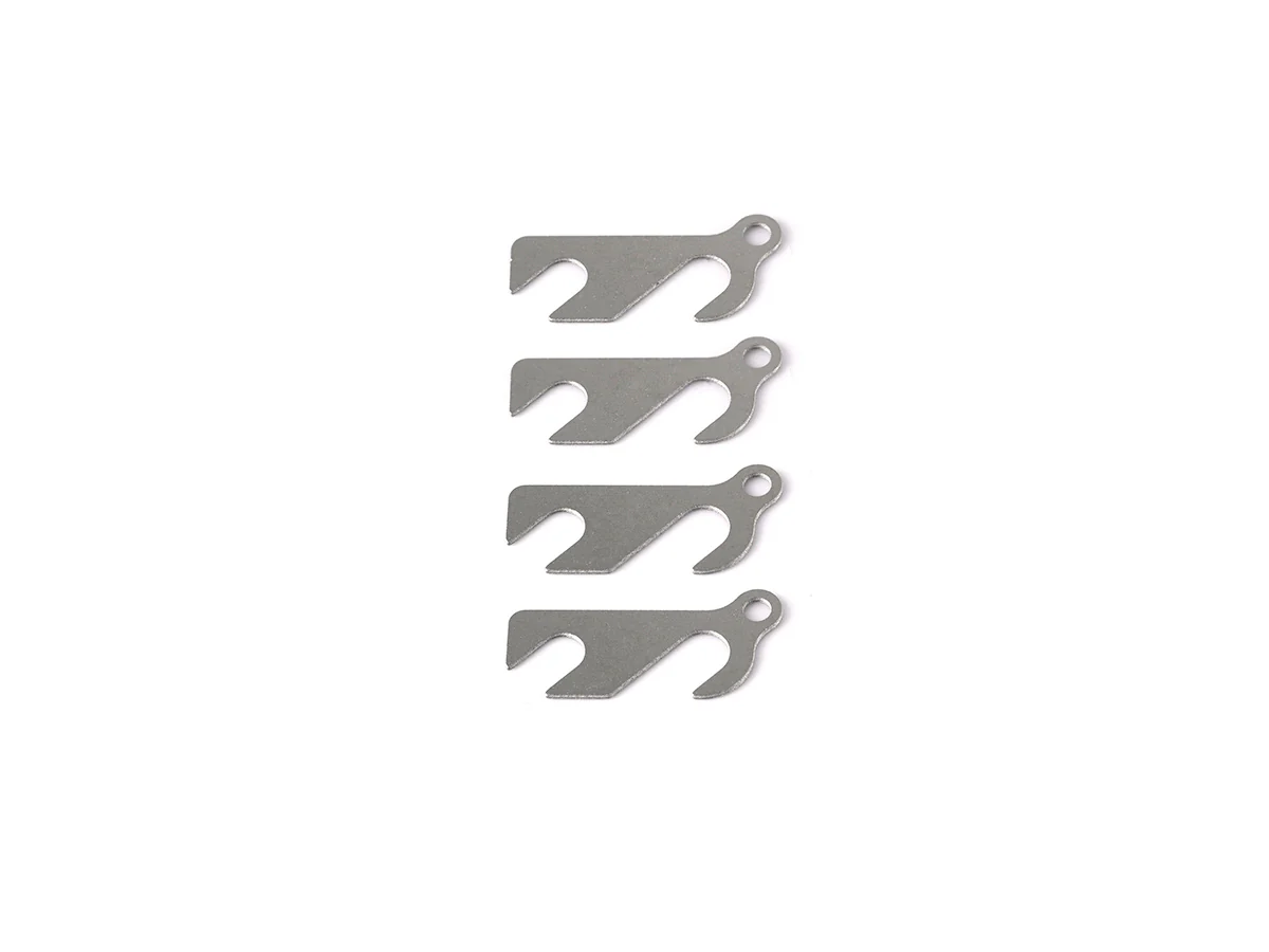 T201 - 0.2 - LOWER SUSPENSION HOLDER SPACER 0.2mm (4pcs)